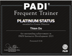 2024 PADI Platinum Course Director
