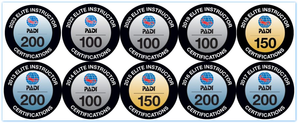 PADI Elite Instructor
